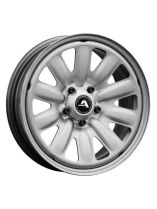 Jante hybrid ALCAR-STAHLRAD HYBRIDRAD-130301 Silver 6X16-5x112-CB:57-ET:43