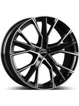 Jante aliaj GMP GUNNER BLACK DIAMOND 9X20 5X112 CB:66.6 ET:35