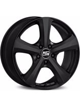Jante aliaj MSW 19 W MATT BLACK 6.5X16 5X118 CB:71.06 ET:48