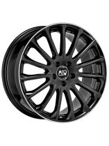 Jante aliaj MSW 30 GLOSS BLACK DIAMOND LIP 7.5X18-5x114.3-CB:-ET:40