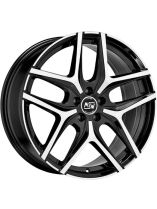 Jante aliaj MSW 40 BLACK FULL POLISHED 9X19 5X112 CB:66.56 ET:21