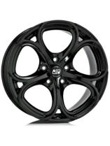 Jante aliaj MSW 82 GLOSS BLACK 9X18 5X110 CB:65.09 ET:34