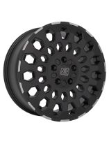 Jante aliaj MSW 99 MATT BLACK LIP POLISHED 6.5X16 5X120 CB:65.09 ET:60