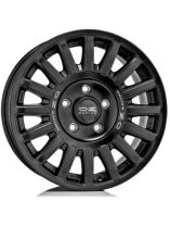 Jante aliaj OZ RALLY RAID MATT BLACK SILVER LETTERING 8X17-5x127 CB:71.6 ET:0