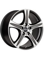 Jante aliaj RONAL R55 MATT BLACK-FRONT CUT 8.5X18 5X130 CB:84.1 ET:43