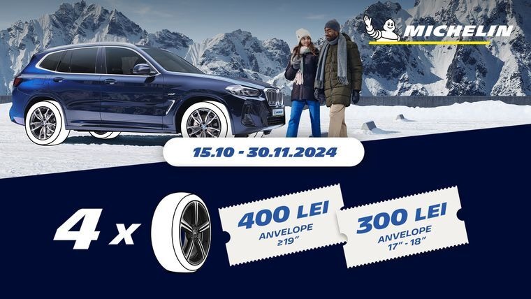 Promotie anvelope iarna si all season Michelin