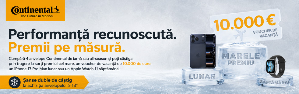 Promotie anvelope iarna si all season Continental
