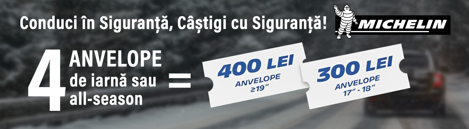 Promotie anvelope iarna si all-season Michelin
