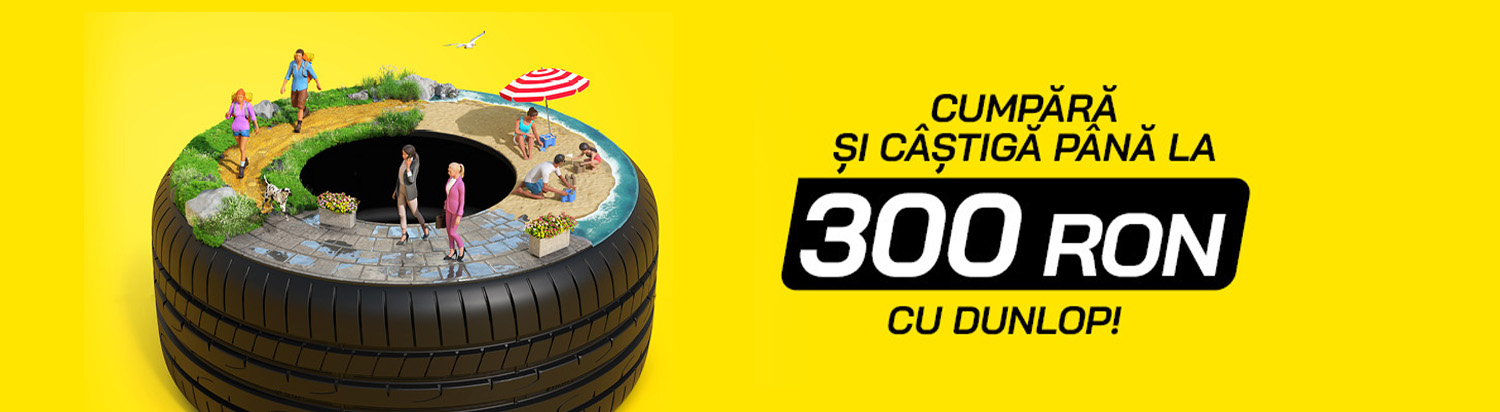 Promotie anvelope vara si anvelope all season Dunlop-Goodyear